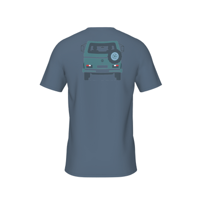 VoBuhiBu - T-Shirt - bluegrey