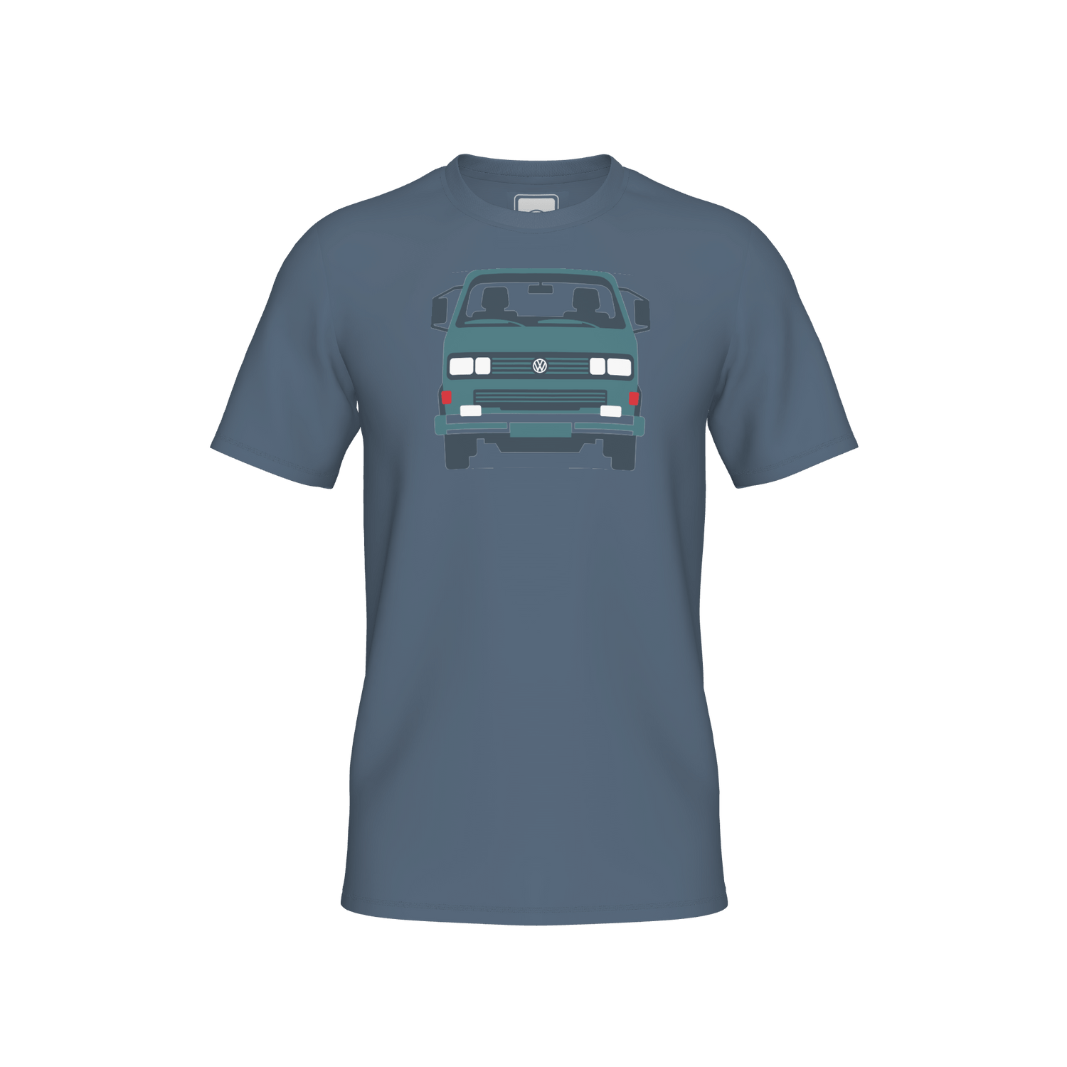 VoBuhiBu - T-Shirt - bluegrey