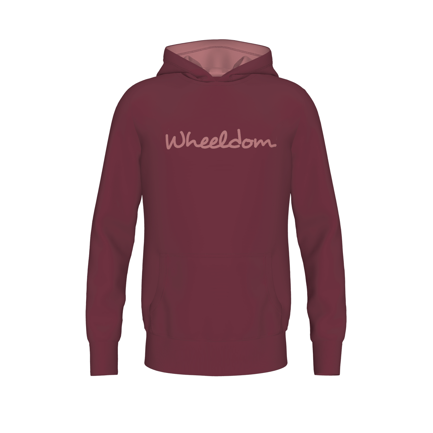 debloom Hooded Sweat - nightred