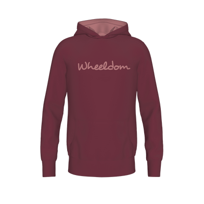 debloom Hooded Sweat - nightred