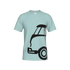 halbeins men T-Shirt - turquoise
