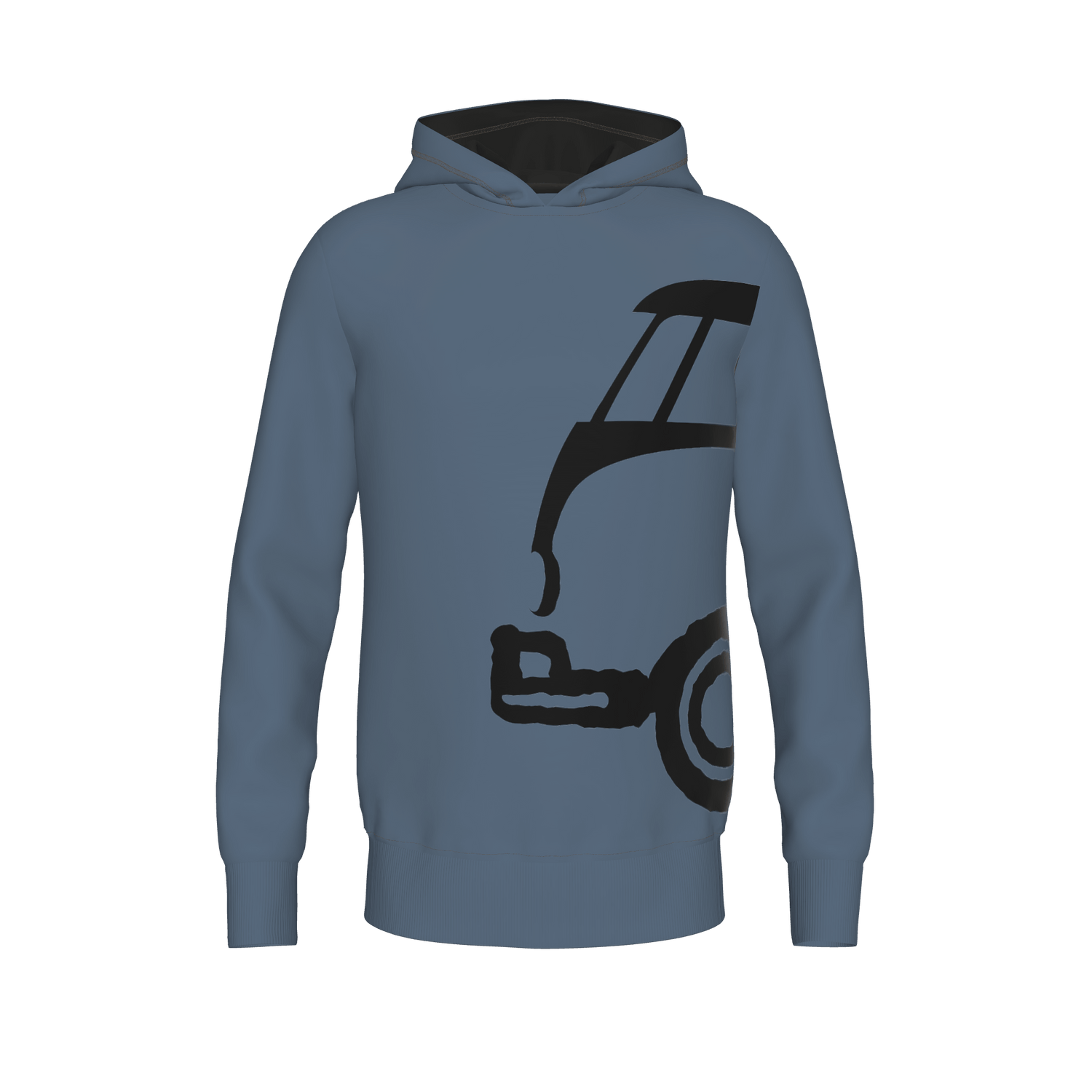kingkong Men Hoodie - bluegrey