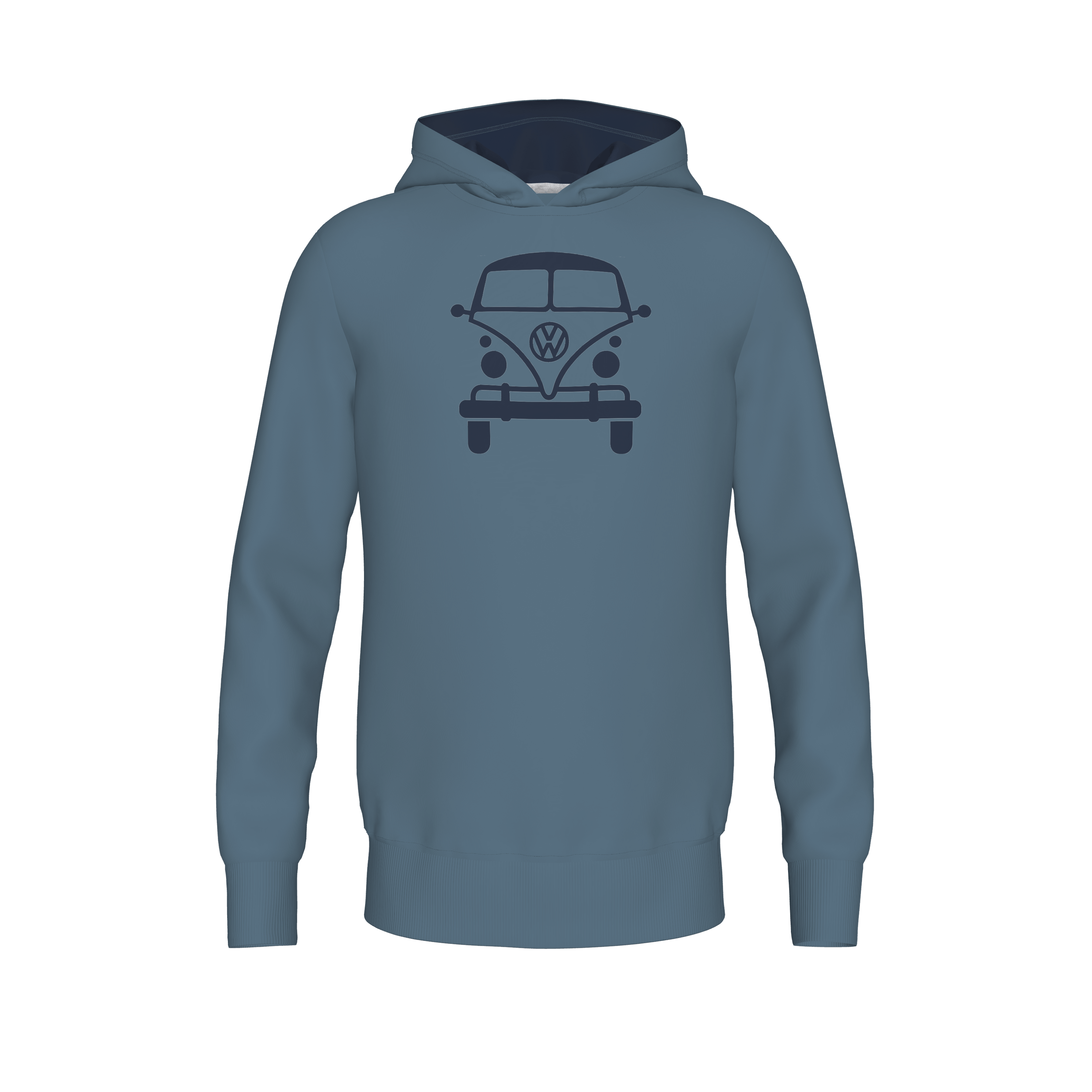 stiluette Men Hoodie - bluegrey