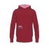 Capuzino - Hooded Sweat Women - darkred