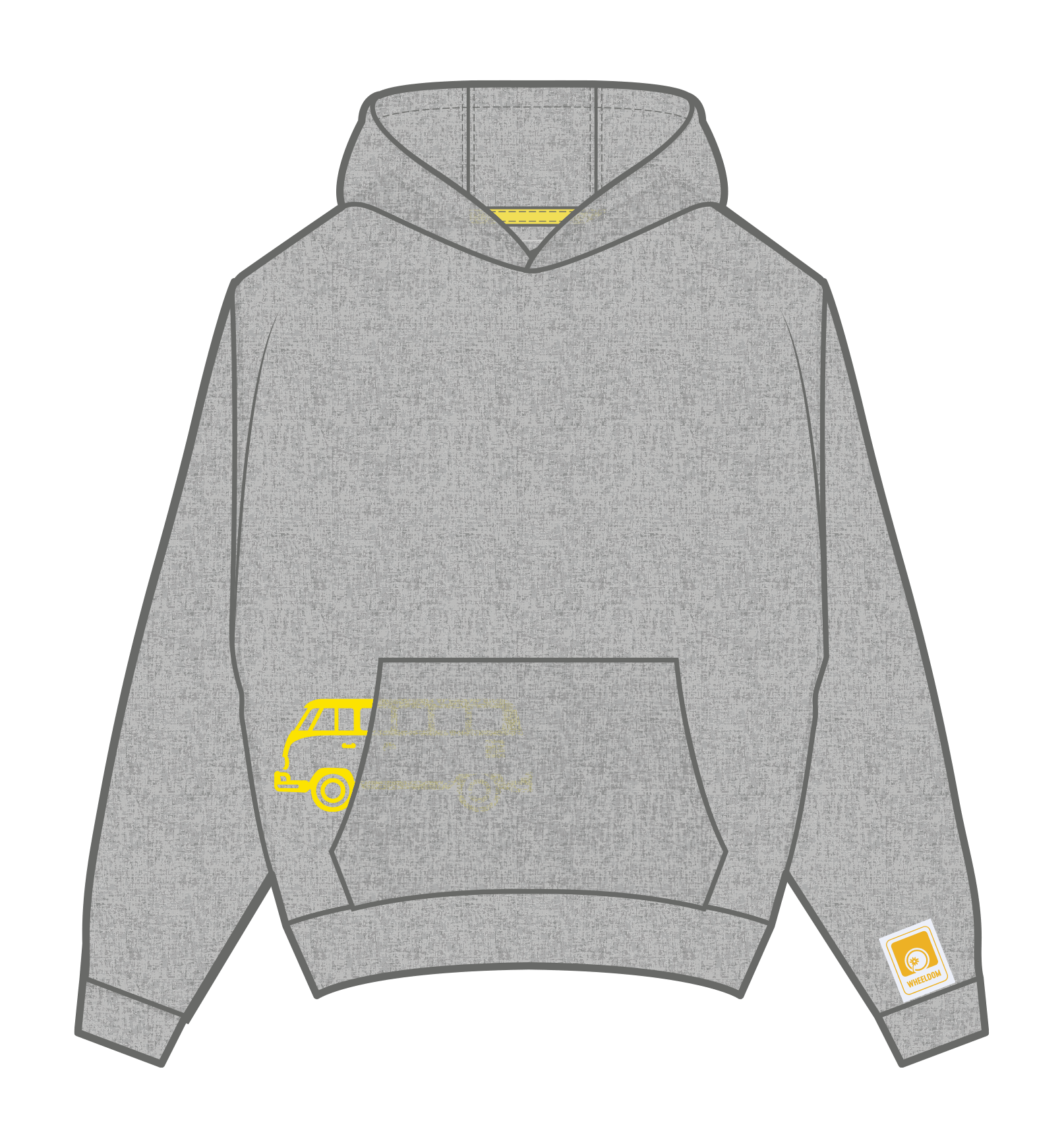 Linksabbiegen Women Hoodie - greymelange