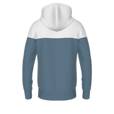 Lovelingsteil - Hooded Sweat - bluegrey-offwhite