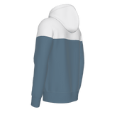 Lovelingsteil - Hooded Sweat - bluegrey-offwhite