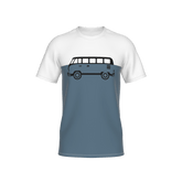 Träumweiter - T-Shirt - bluegrey-offwhite