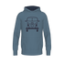 Shadow - Hooded Sweat - bluegrey
