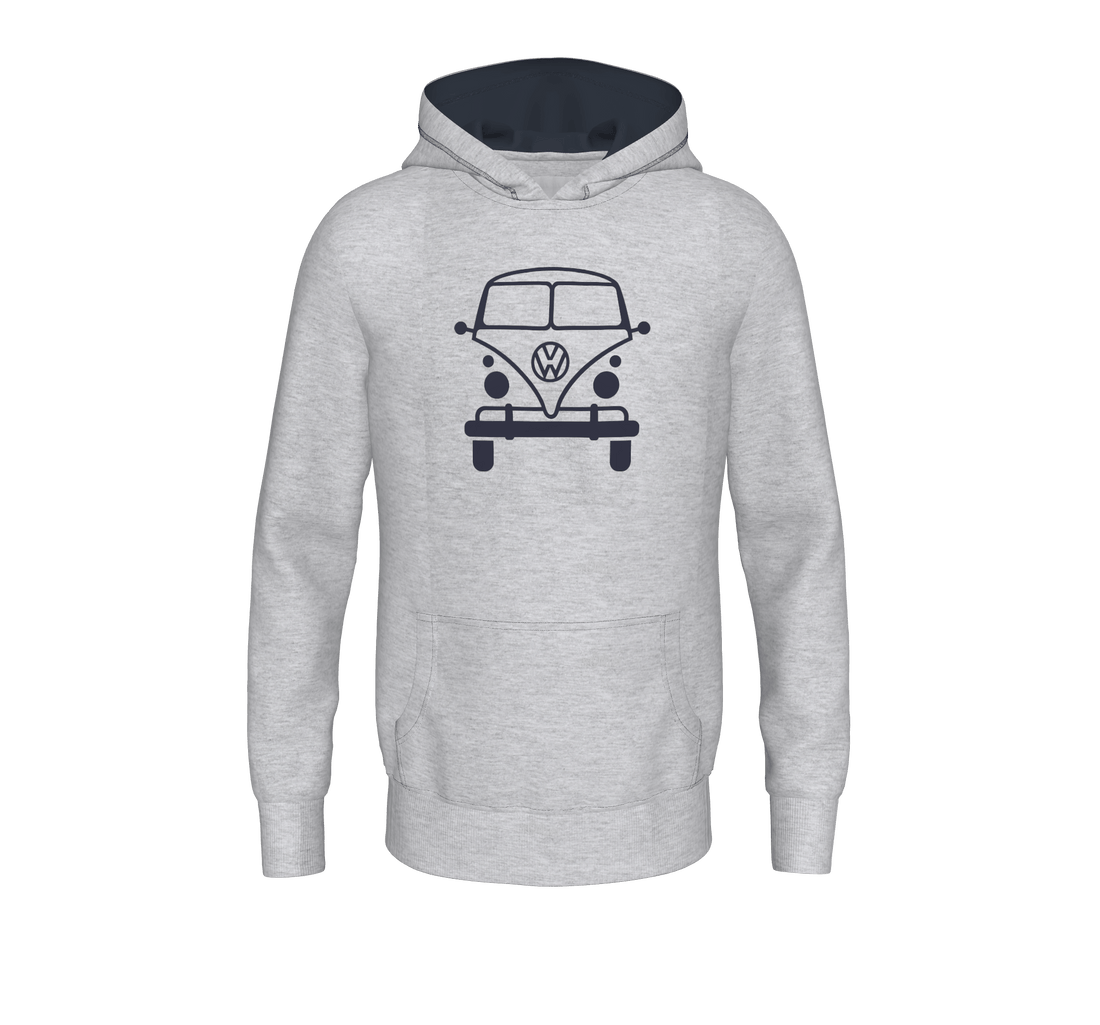 stiluette Men Hoodie - greymelange