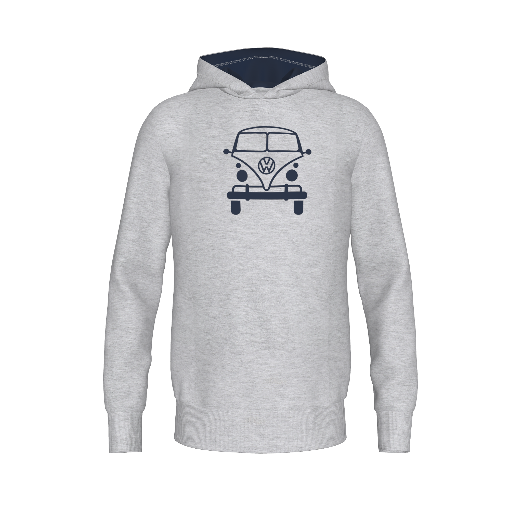 stiluette Men Hoodie - greymelange