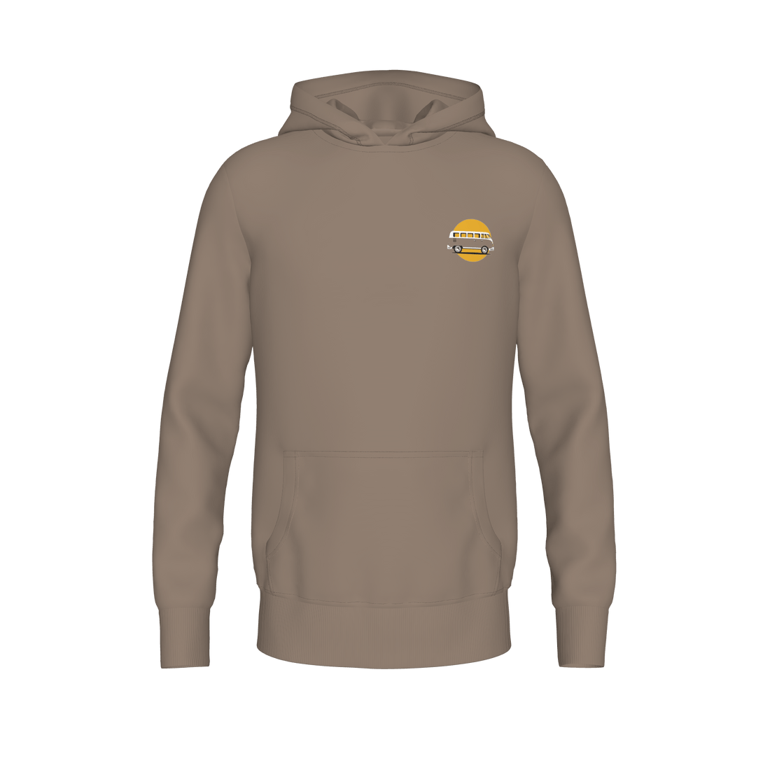 Tezent Men Hoodie - mud