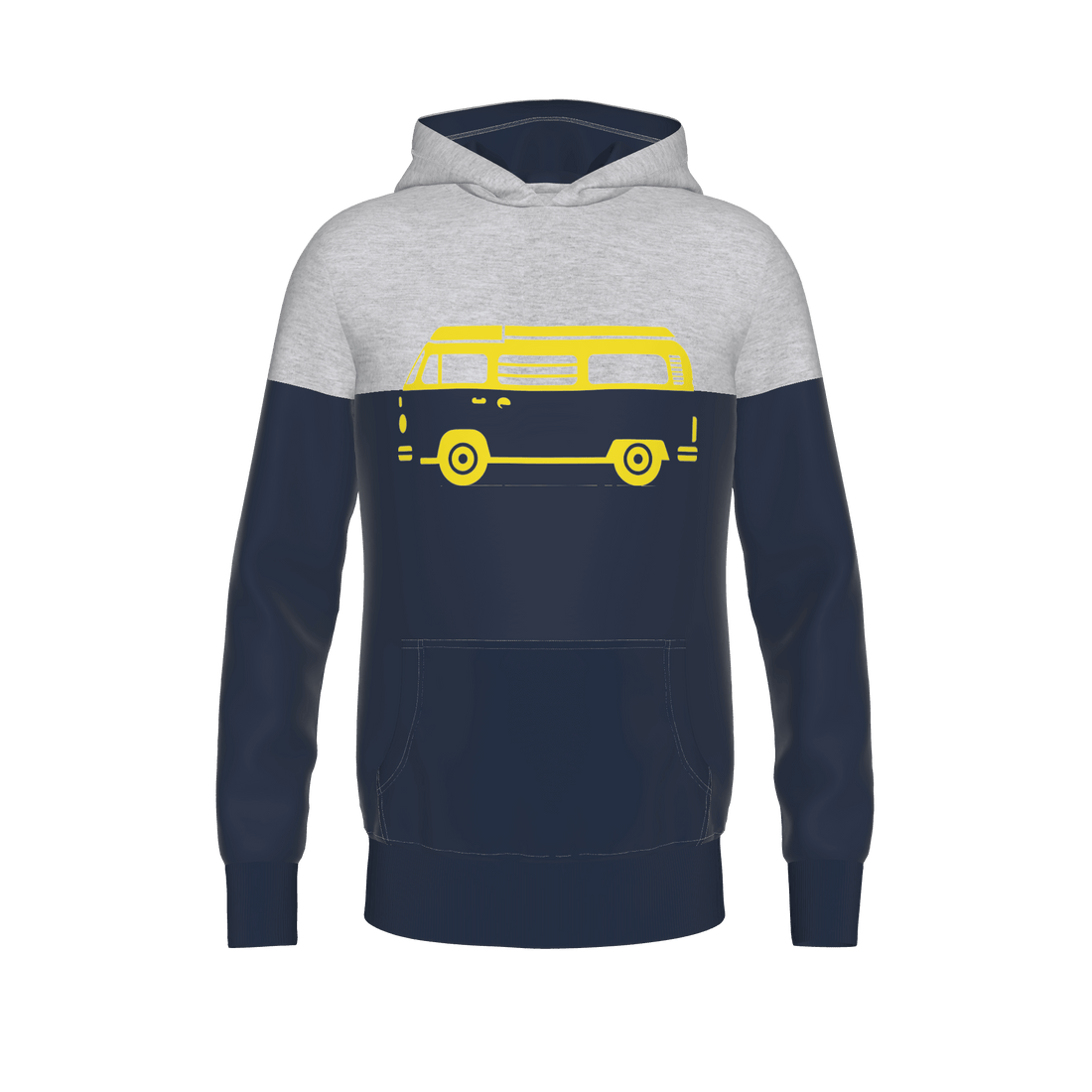 Lieblingsstück Hooded Sweat - darknavy-greymelange