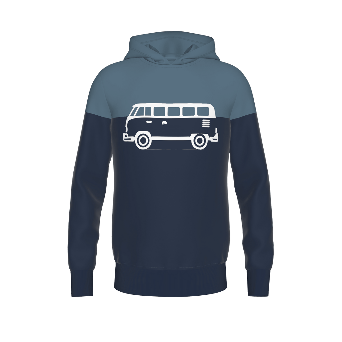 Lieblingsstück Hooded Sweat - darknavy-bluegrey
