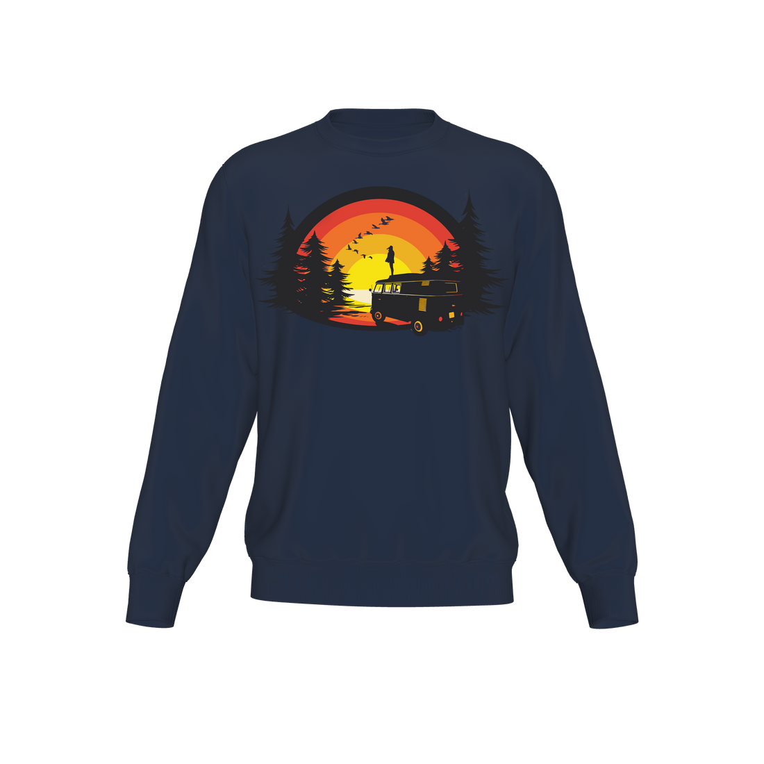 Homesweathome - Crew Neck Sweat - darknavy