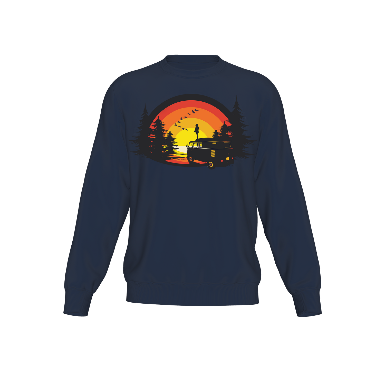 Homesweathome - Crew Neck Sweat - darknavy