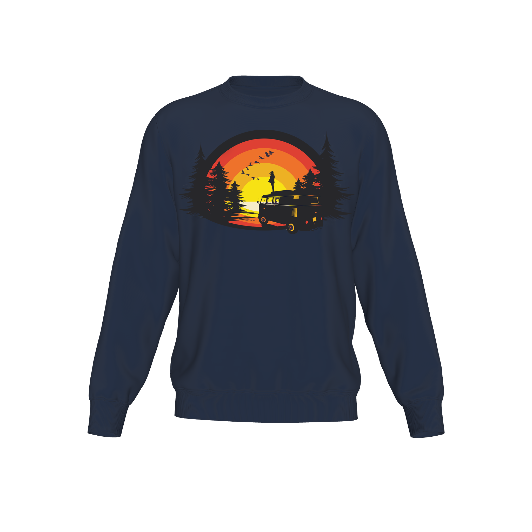 Homesweathome - Crew Neck Sweat - darknavy