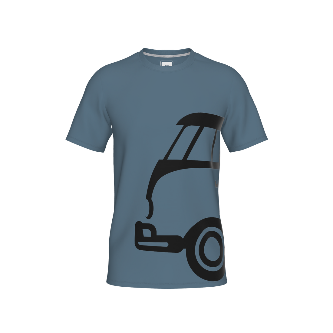 halbeins men T-Shirt  - bluegrey