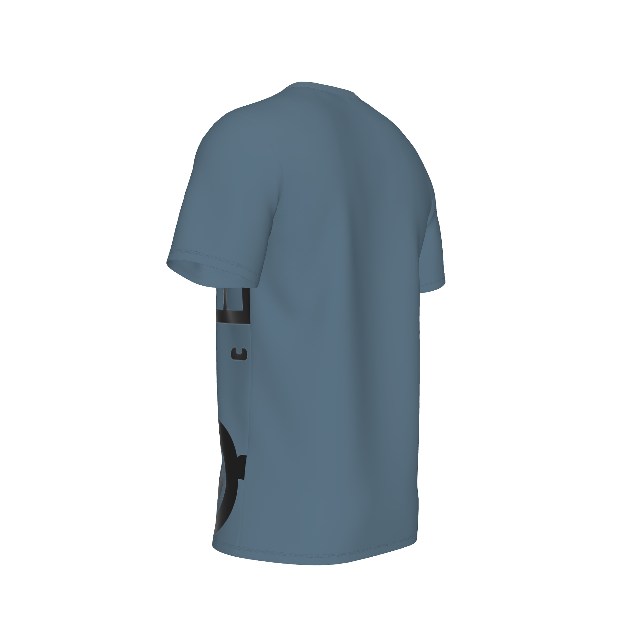 halbeins men T-Shirt  - bluegrey