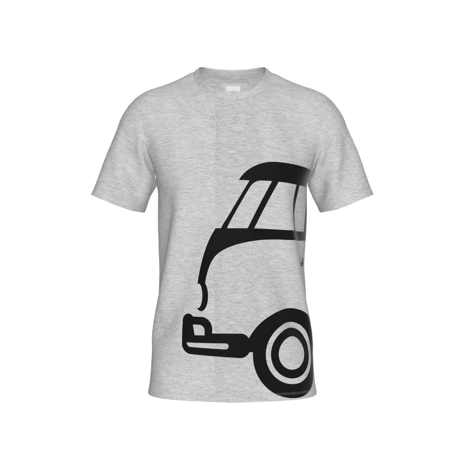 halbeins men T-Shirt  - greymelange