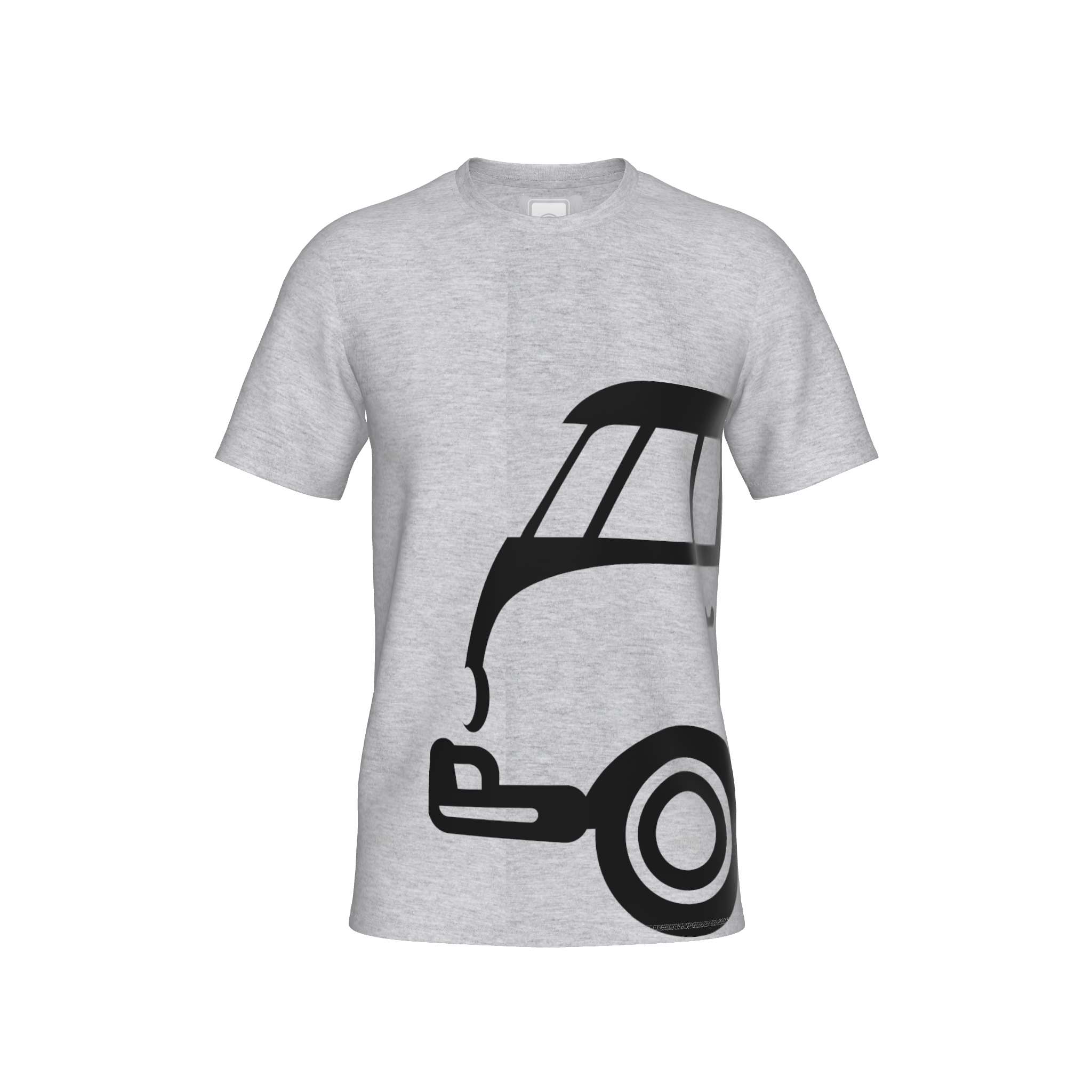 halbeins men T-Shirt  - greymelange
