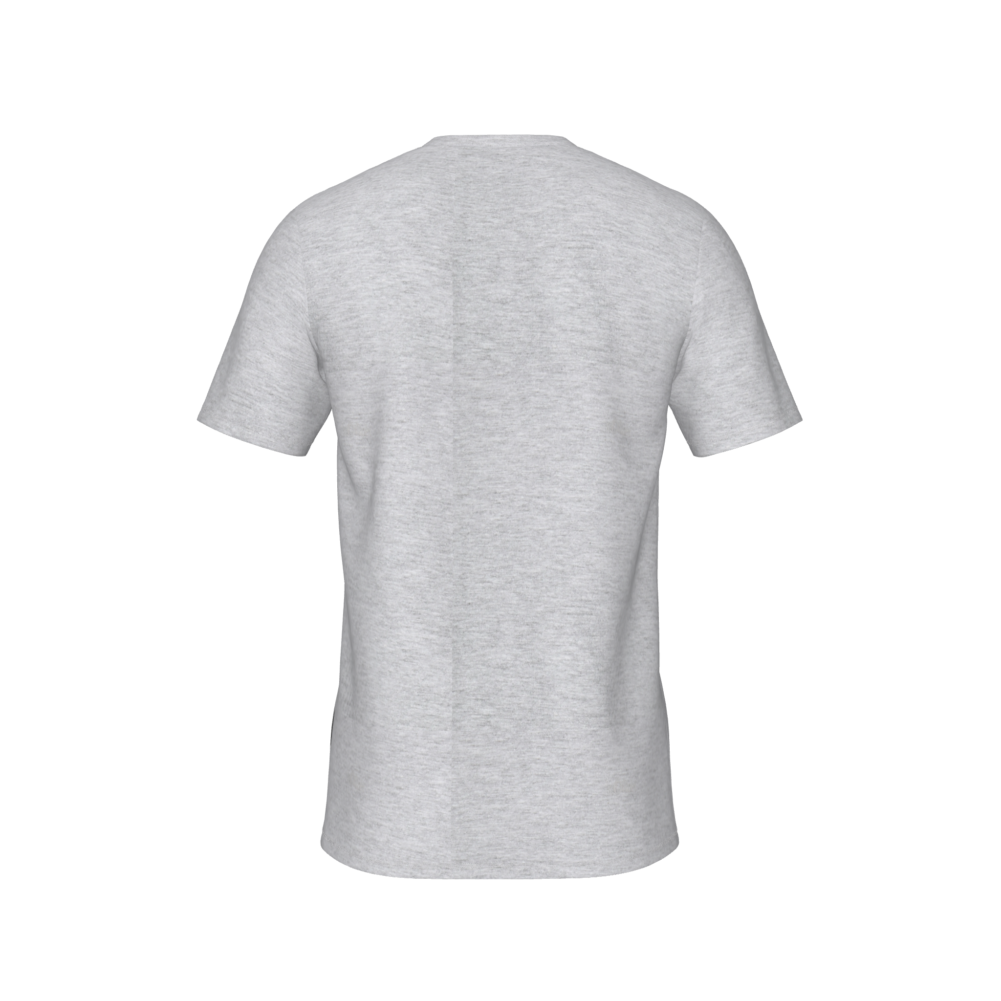 halbeins men T-Shirt  - greymelange