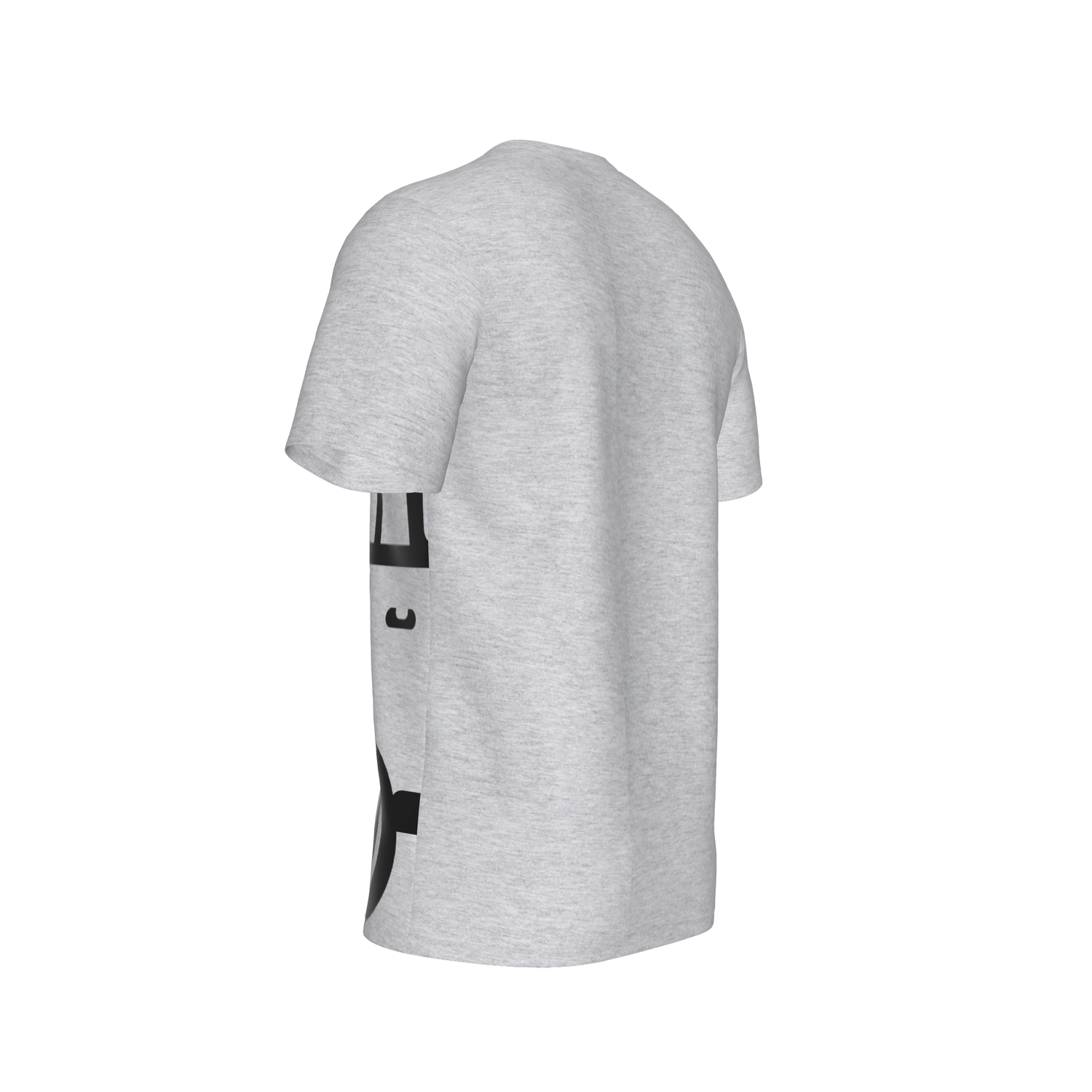 halbeins men T-Shirt  - greymelange