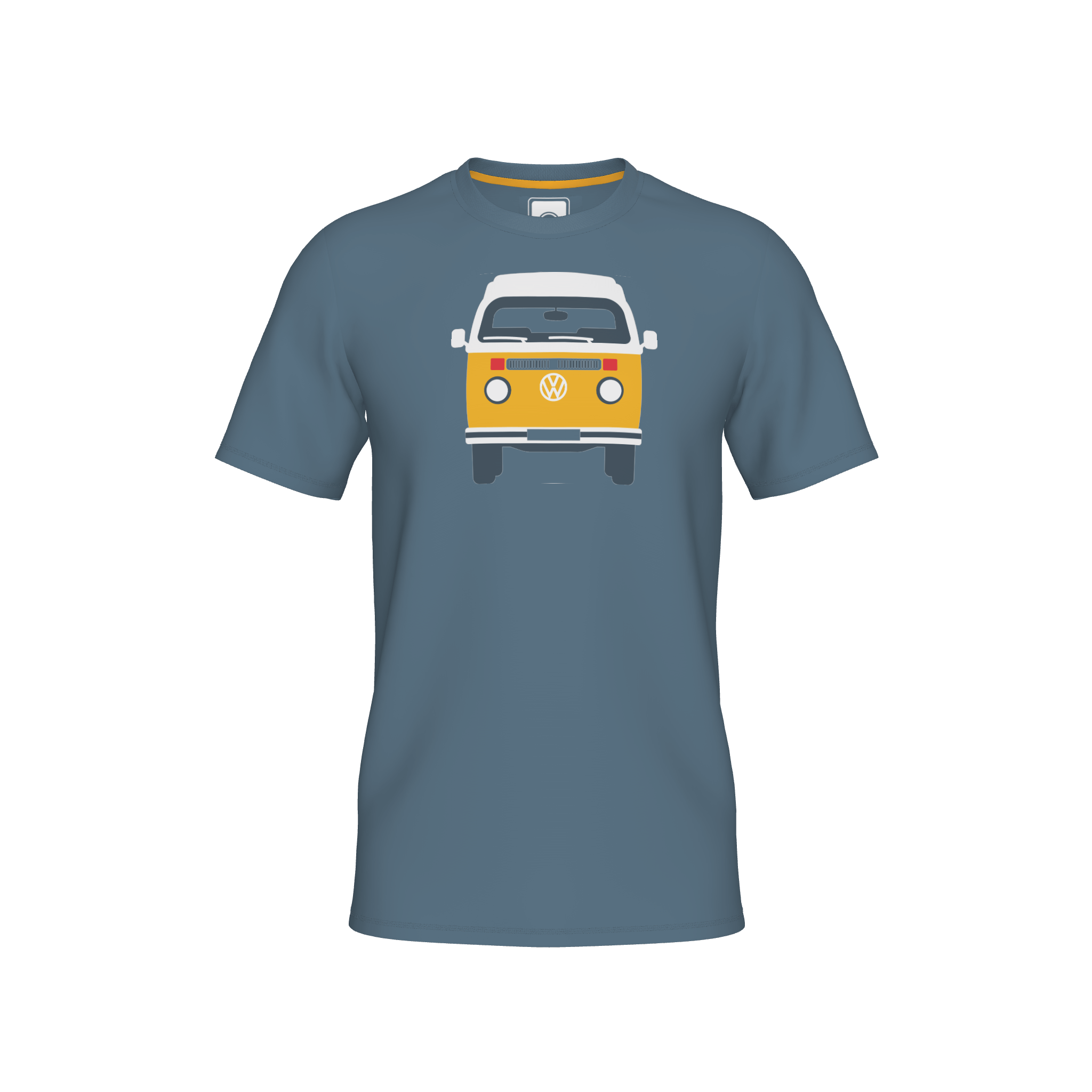 Baywindow - T-Shirt - bluegrey