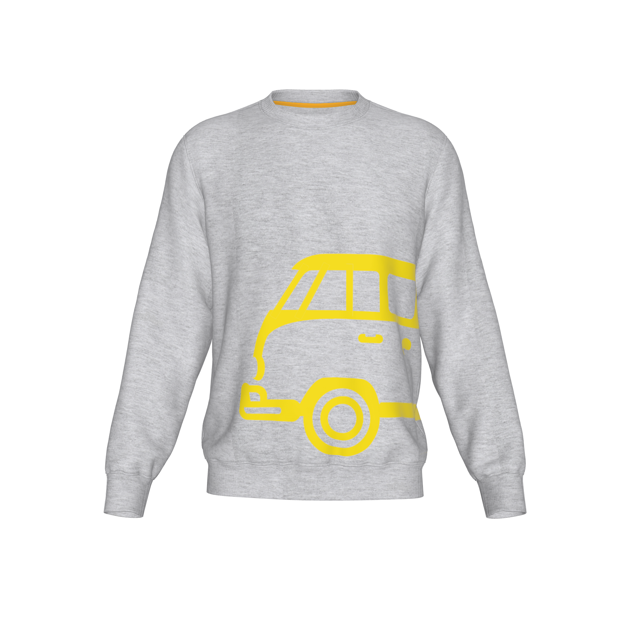 BruceTee Crew Neck Sweat  - greymelange