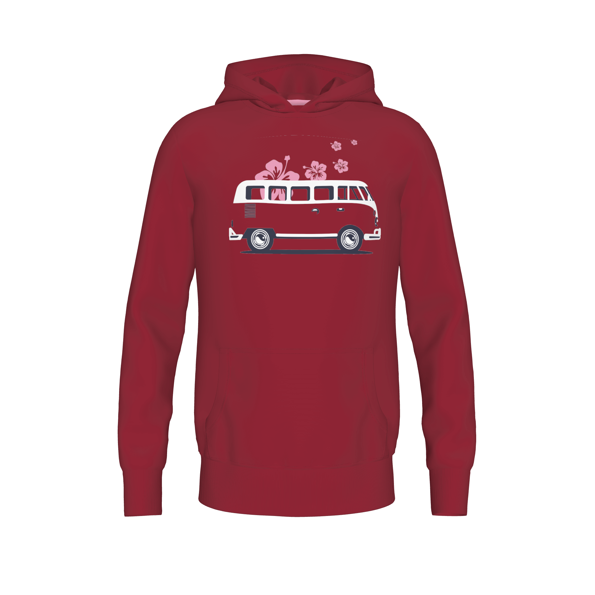Tschörnie - Hooded Sweat Kids - darkred