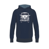Highway - Hooded Sweat - darknavy