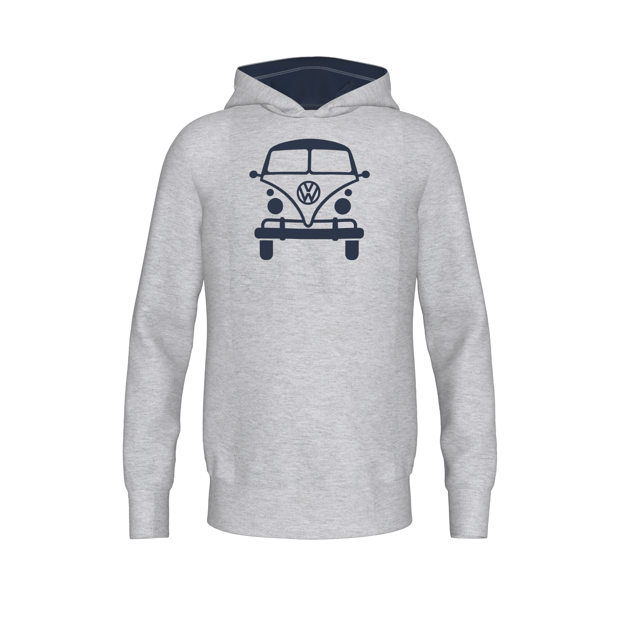 Megamässig Kids Hoodie - greymelange