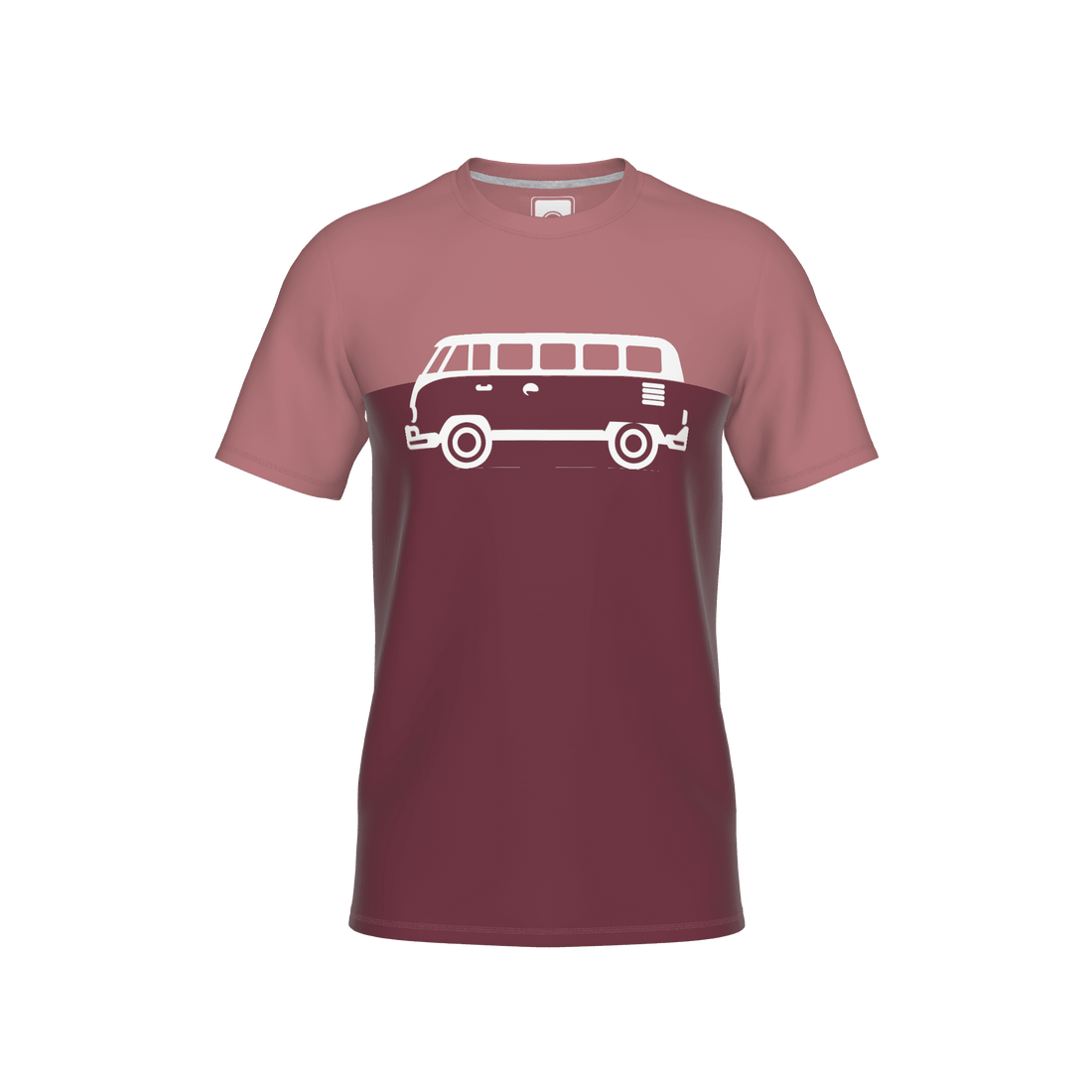 Abfahrt Kids T-Shirt  - nightred-rose