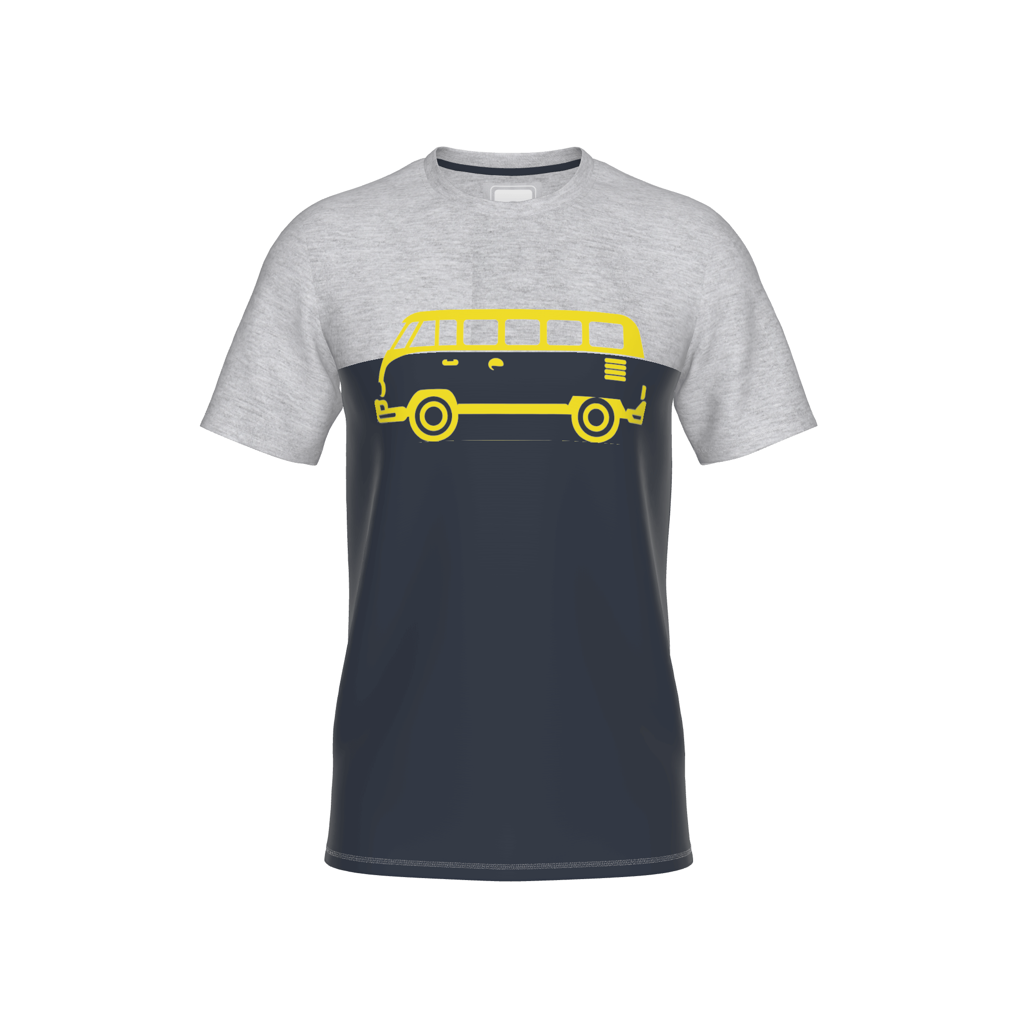 Abfahrt Kids T-Shirt  - nightblue-grey