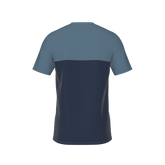 Abfahrt - T-Shirt Kids - darknavy-bluegrey